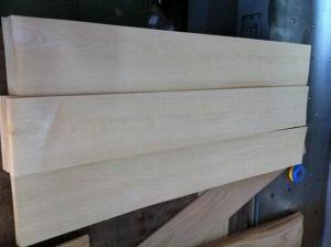 China Natural Maple Flooring Veneer, Sliced Wood Veneer on sale