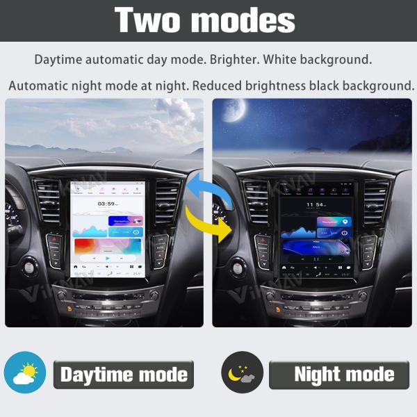Viknav Car Radio For Infiniti QX60 (2011-2020) 12.3 inchAuto Audio Video WiFi Wireless CarPlay Upgrade Multimedia player