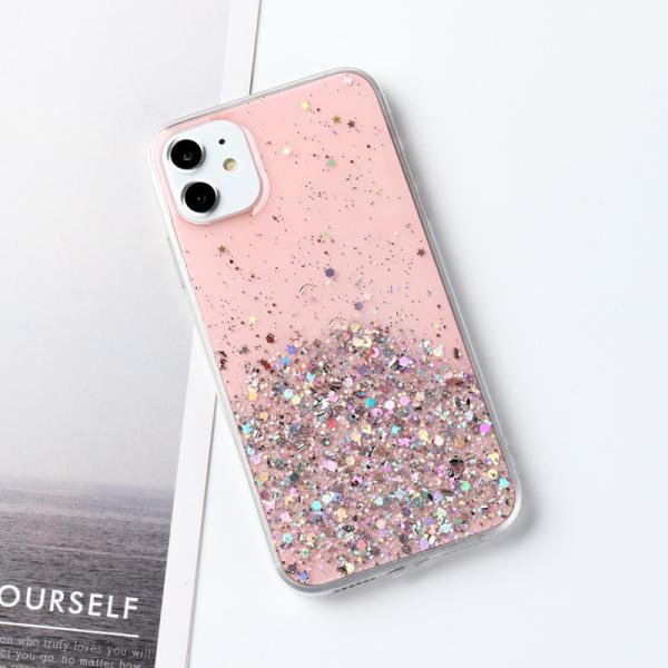 Ultra Slim Shockproof Phone Cases Glitter Power Flexible For Iphone 12