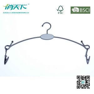 China Betterall Silver Non-slip Chrome Metal Hanger for Underwear wholesale