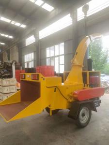 China Wood Chipper for log branches, Wood Crusher Machine for sale, Diesel Wood Shredder with wheels wholesale