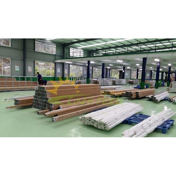 OEM Ground Mounted Pv Systems , Residential Solar Tracking Mounts With Adjustable Leg