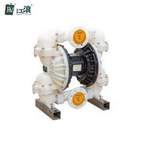 China Oil Free Chemical Diaphragm Pumps 3 inch Pneumatic PVDF Acid on sale