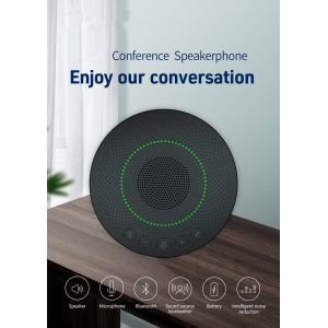 USB wireless bluetooth omnidirectional mic Sound location conference microphone