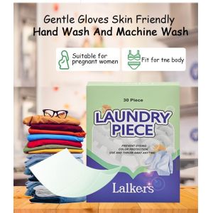 Plant Based Lalkers Laundry Detergent Sheets Hostels Paper Washing Detergent