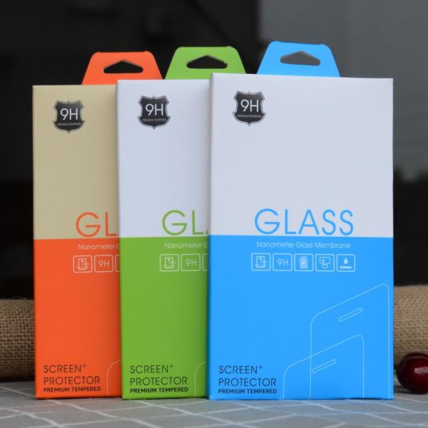 Custom Logo Electronics Packaging Box Retail Tempered Glass Packing Box