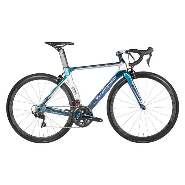 Black Aluminum Road Bike 700C Wheel Size 14kg Single Gross Weight