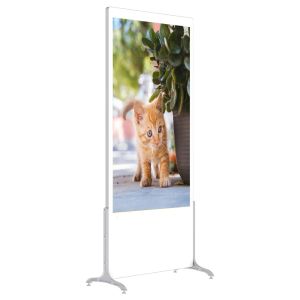 China Free Standing Capacitive Touch Screen Digital Signage Led Advertising Billboard on sale