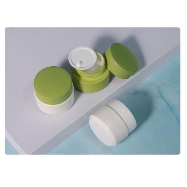 10g Lip Balm Containers Empty Double Wall PP Jar Cosmetic For Packaging