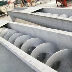 Buy cheap Carbon Steel Screw Belt Conveyor , 300mm Discharge Screw Conveyor from wholesalers