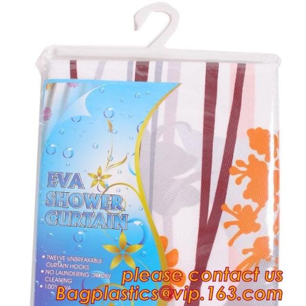 Custom Polyester Printing Shower Curtain, waterproof fireproof hook kids bathroom shower curtains, PEVA Shower curtain f