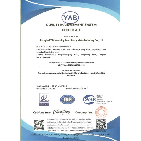 2025 Hot Sale Durable Fully Automatic 20kg Washer Extractor PLC Controller Real-time Monitoring High Efficiency Washing Machine