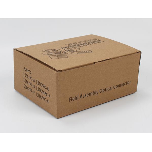 FOFC SC UPC Field Assembly Connector FTTH Drop Cable 0.3dB Insertion Loss