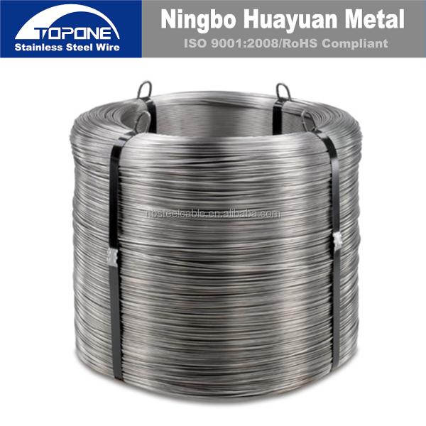 Skin Passed Stainless Steel Nail Wire For Screw / Nail Making