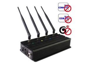 China Custom Bluetooth Cell Phone Blocker , Vehicle Mounted Rf Signal Jammer wholesale