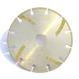 China Diamond Plated Grinding Wheels , Electroplated Diamond Disc For Stone wholesale