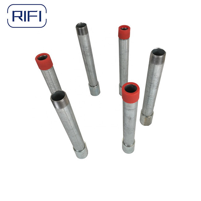 China Grc IMC Conduit Pipe Electrical Rigid Conduit With A Coupling A Plastic Cap wholesale