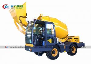China Mobile Self Loading Cement Concrete Mixer Truck 4CBM 4.5CBM With 270 Deg Rotation wholesale