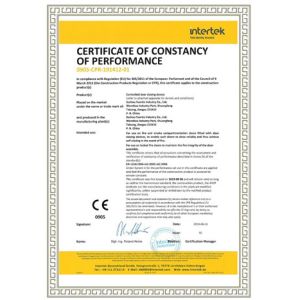 Suzhou Fuerda Industry Co.,Ltd Certifications
