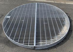 China Round Shaped Q235 Galvanized Grate Trench Cover Drainage Cover Gully Cover wholesale