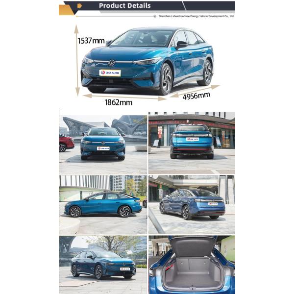 Upgrade to a Greener Ride with the 2024 Volkswagen ID7 A Pure Electric Sports Sedan