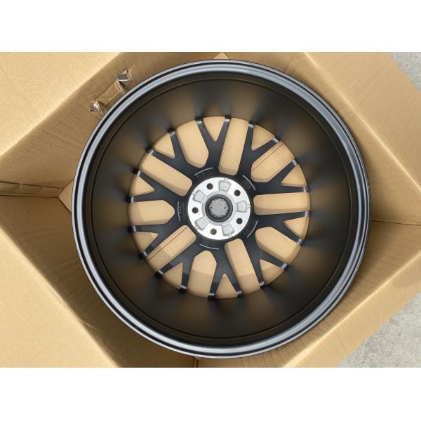 5x112 Black 20 Inch Alloy Wheels , 9J ET26 Forged Aluminium Wheels