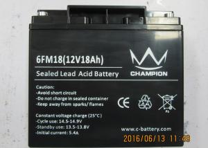 China 12V 18AH Uninterruptible Power Supply Battery , Lead Acid Storage Battery on sale