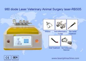 China Clinic Use Portable 980nm Diode Laser Veterinary Removal Machine wholesale
