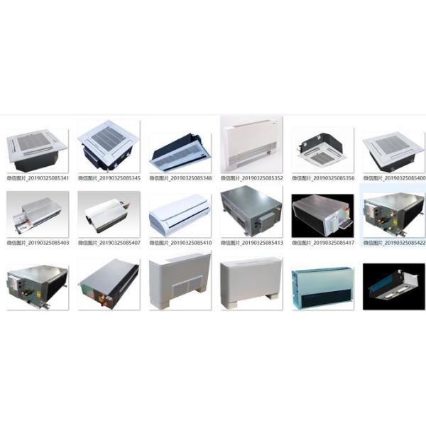 Ceiling Mounted / Floor Standing Fan Coil Unit Shopping Malls And Office Buildings