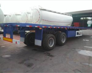 China 40 feet container flatbed trailer 40ton container chassis on sale on sale