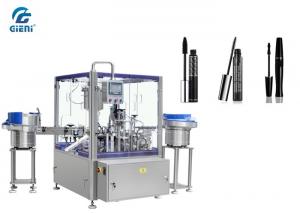 China PLC Control Piston Filling Machine 1-30ML Volume for 3d Fiber Lash Mascara on sale