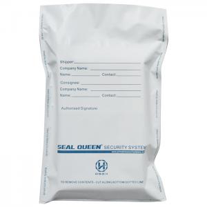 China Plastic Bag Security Seal Bag /Safety Deposit Bag/Tamper Proof Deposit Bags wholesale