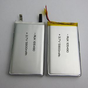 China Tablet 5800mah Custom LiPo Battery 1S1P Short Circuit Protection on sale