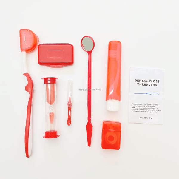 8 in 1 Orthodontic Oral Cleansing Kit Orthodontic Oral Hygiene Kit Orthodontic toothbrush