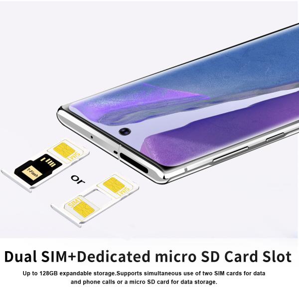 N20U Touch Screen Original Android SmartPhones Note20 Dual Sim Dual Dtandby