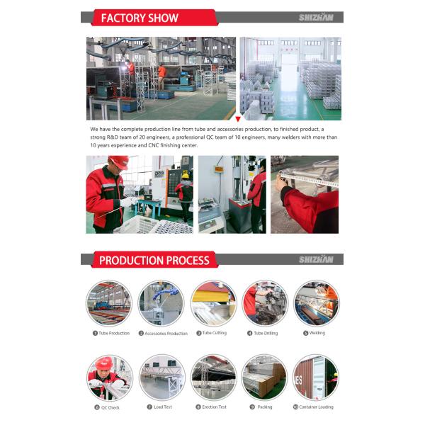 Amazing Design Stage Light Truss Curved Aluminum Trade Show Display Stand Truss System