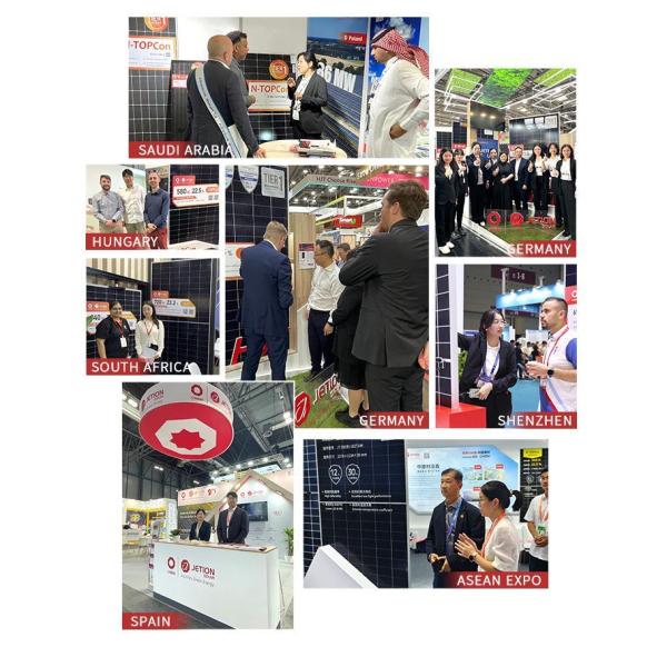 BIPV Double Glass Bifacial Solar Panel 500W Solar PV Module with 665W 660W 655W 650W Max Power 550W for Rooftop Solar System APP