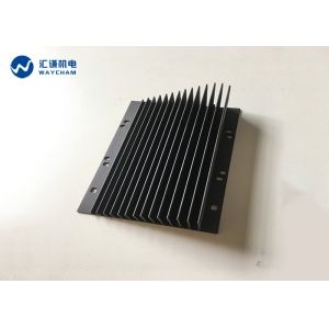 China Micro Machining 6063T5 Aluminium Cooling Fins Anodized Heat Sink wholesale