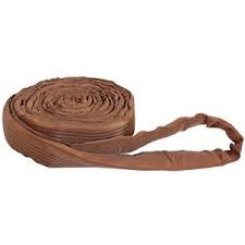 China 6000kg Polyester Endless Round Sling Safety Protection Sleeve Attached wholesale