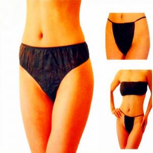China Fashion XXS Bikini Disposable Adult Underwear 90gsm wholesale