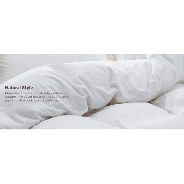 3 Pieces Extra Soft Bedding Set, Includes 1 Duvet Cover with Zipper Closure & 2 Pillow Shams