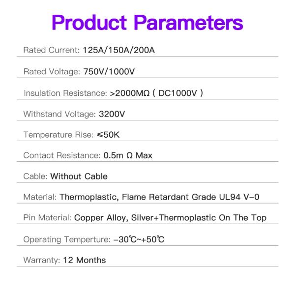 CCS Combo 2 Plug With Cable 5m Ev Charging Cable 150A 200A 250A 300A DC Fast EV Charger CCS2 EV connector