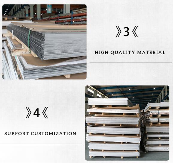 0.3mm 0.5mm Thickness 316Ti 304 301 Cold Rolled Stainless Steel Sheet Mirror Finish