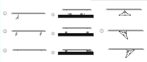 No bracket 5 years warranty 45w linear led light