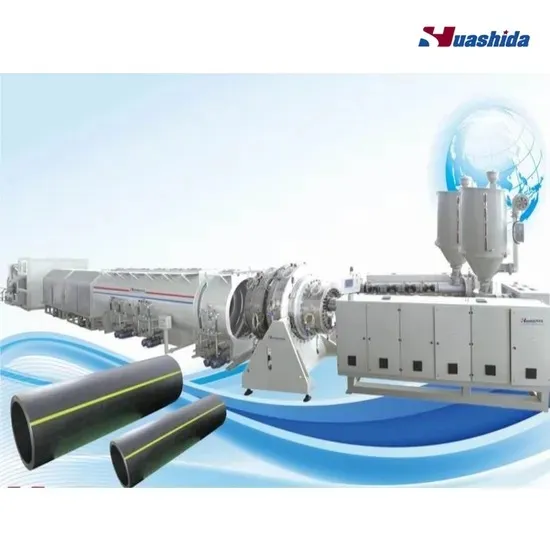 Burial HDPE PE Water Gas Supply Pressure Pipe Extrusion Line SRQG-450