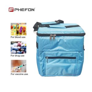 China Emergency Blood Medicine Cooler Green Insulated Medication Travel Bag wholesale