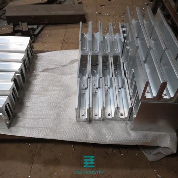 H102mm X W62mm U Channel For Glass Railing Aluminum 6063 Material