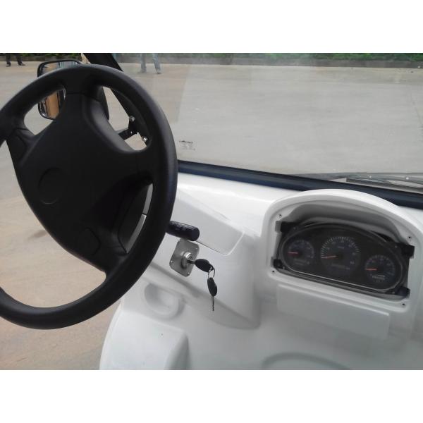 4kW DC Motor Electric Shuttle Bus With Superior Cushioning Capacity for 8 Person