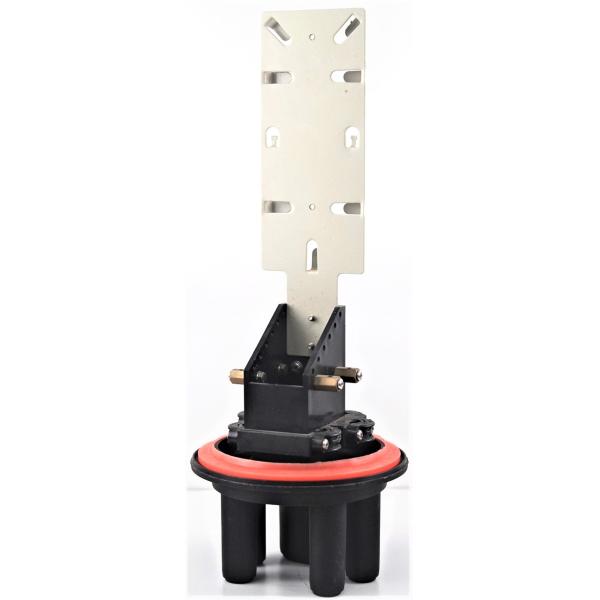 120 core IP68 fiber optic networking Splice Closure for Wall mounted