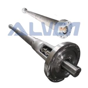 Buy cheap Alloy Steel Extruder Screw Barrel with 3-5 Heating Zones and Nitriding Hardness from wholesalers